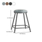 Scandinavian Backless Footrest Barstool Matte Finish Upholstered Home Stool Clearhalo 'Bar Furniture' 'Bar Stools' 'bar_stools' 'furn' 'furn_bar_stools' 'Furniture' 'furniture_bar_stools' 'Kitchen & Dining Furniture' 1200x1200_32af51fe-9c44-403c-8f65-9afd864095d0