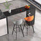 Stone Top Bar Dining Table Traditional Luxury Bar Table with Black Sled Base Clearhalo 'Bar Furniture' 'Bar Tables' 'bar_tables' 'furn' 'furn_bar_tables' 'Furniture' 'furniture_bar_tables' 'Kitchen & Dining Furniture' 1200x1200_32b08359-de01-4f71-9009-e759884dc36b