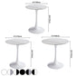 Modern Round Dining Table Sintered Stone Dining Table with Tulip Base for Home Kitchen Dinner Clearhalo ' dining_table' 'Dining Tables & Seating' 'Dining Tables' 'furn' 'furn_dining_table' 'Furniture' 'furniture_dining_table' 'Kitchen & Dining Furniture' 'kitchen&dining_furn' 'kitchen' 'kitchen_dining_table' 1200x1200_32ba044a-bdc8-4bcc-b00a-ab3cdabf5880