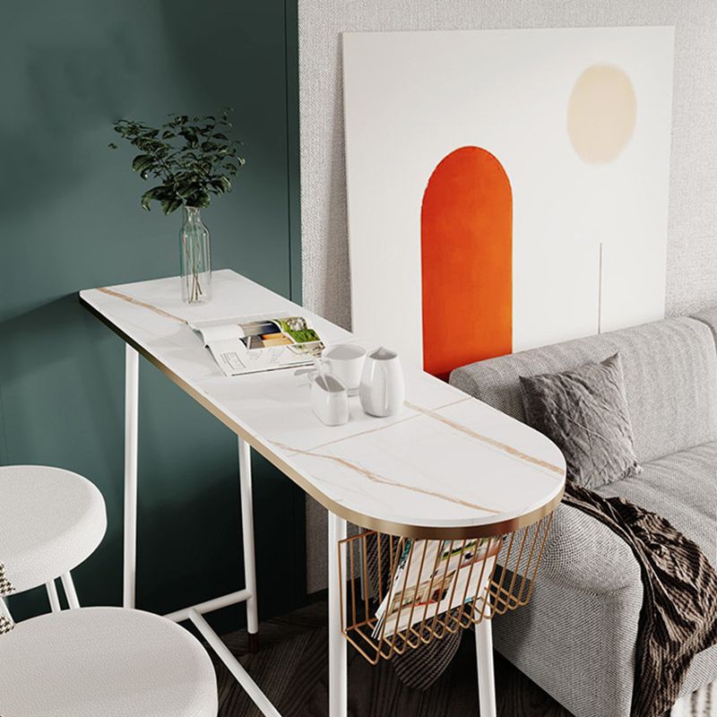 1/2/3 Pieces Irregular Shape Pub Table Set Modern Sintered Stone Top Bistro Table Set Clearhalo 'Bar Furniture' 'furn' 'furn_home_bar_bar_sets' 'Furniture' 'Home Bars & Bar Sets' 'home_bar_bar_sets' 'Kitchen & Dining Furniture' 1200x1200_32ba08bd-ddde-49d2-8cdf-759d28926382