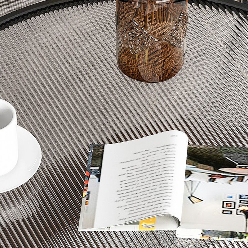 Gold/Black Metal 4 Legs 1 Coffee Table Modern Glass Top Table Clearhalo 'Coffee & Accent Tables' 'Coffee Tables' 'coffee_tables' 'furn' 'furn_coffee_tables' 'Furniture' 'furniture_coffee_tables' 'Living Room Furniture' 1200x1200_32bc4264-2e32-4c32-9be4-a1fb5ff0e3ae