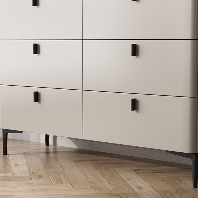 Engineered Wood Sideboard Modern Stone Countertop Buffet Table with Drawer for Living Room Clearhalo 'buffet_sideboard' 'Buffets & Sideboards' 'furn' 'furn_buffet_sideboard' 'Furniture' 'furniture_buffet_sideboard' 'Kitchen & Dining Furniture' 1200x1200_32bf2c81-7ada-483e-9aca-54b3b06a4538