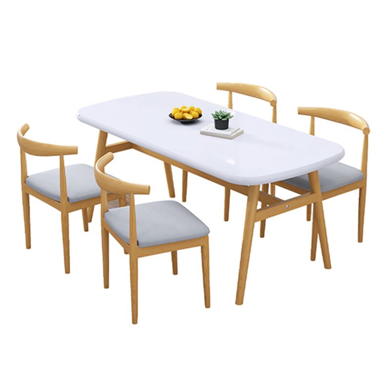 Modern Kitchen Wood Furniture of Standard Height Formal Dining¬†Room¬†Table¬†Set Clearhalo 'Dining Room Sets' 'Dining Tables & Seating' 'dining_room_set' 'furn' 'furn_dining_room_set' 'Furniture' 'furniture_dining_room_set' 'Kitchen & Dining Furniture' 'kitchen&dining_furn' 'kitchen' 1200x1200_32bfcbd8-0da7-4141-85d4-0b2f9a8a42ce