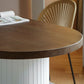 Modern Dining Oval Table Dining Wooden Table for Restaurant with Wood Legs Clearhalo 'Dining Tables & Seating' 'Dining Tables' 'dining_table' 'furn' 'furn_dining_table' 'Furniture' 'furniture_dining_table' 'Kitchen & Dining Furniture' 1200x1200_32c078fb-0306-4c83-a1a0-3ae6a079833d