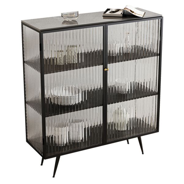 Server a 2 porte in stile Sinterizzazione in pietra sinterizzato per soggiorno per soggiorno