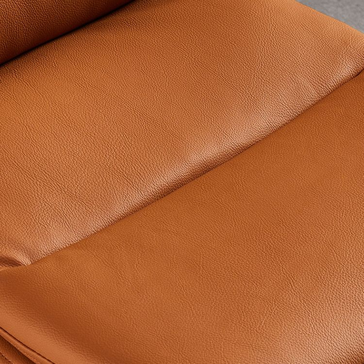 Contemporary Dining Room Side Chairs Matte Finish Leather Parsons Armless Chair Clearhalo 'Dining Chairs' 'Dining Tables & Seating' 'dining_chair' 'furn' 'furn_dining_chair' 'Furniture' 'Kitchen & Dining Furniture' 1200x1200_32c53233-3cb9-4414-9eb7-83af9e0b68ce