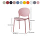 Modern Style Stackable Plastic Chair Open Back Dining Side Chair (Set of 4) Clearhalo 'Dining Chairs' 'Dining Tables & Seating' 'dining_chair' 'furn' 'furn_dining_chair' 'Furniture' 'furniture_dining_chair' 'Kitchen & Dining Furniture' 1200x1200_32c79181-667c-4bec-bf34-e81fad21ccd4