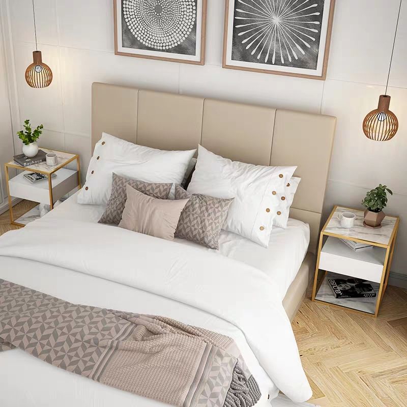 Mesa moderna de la noche de 1 cañón Gabinete para la sala de estar 17 "W x 21" H