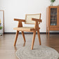Traditional Wood Dining Arm Chair Wicker Dining Room Chairs for Home Use Clearhalo ' kitchen&dining_furn' 'Dining Chairs' 'Dining Tables & Seating' 'dining_chair' 'furn' 'furn_dining_chair' 'Furniture' 'furniture_dining_chair' 'Kitchen & Dining Furniture' 'kitchen' 1200x1200_32cf9dd3-7e74-49dc-a808-5bef565ed265