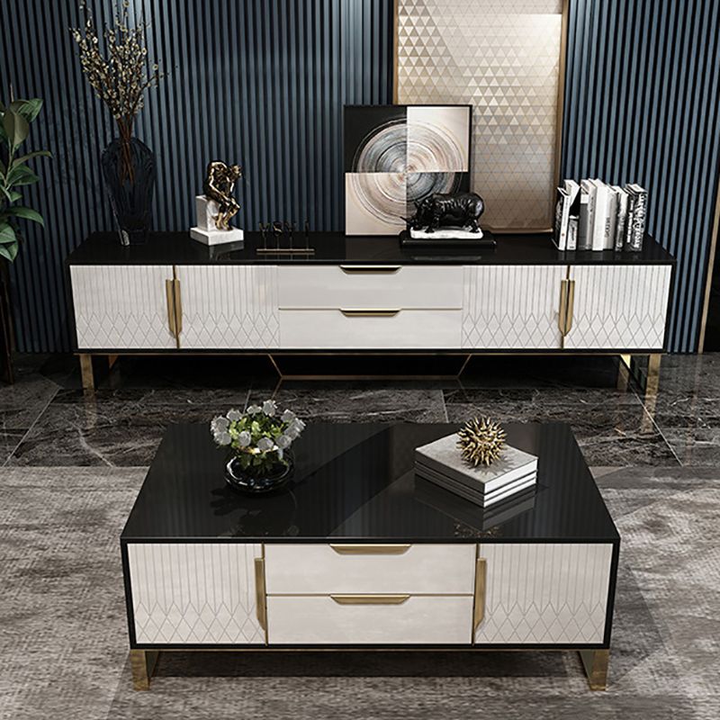 Wooden TV Media Console Modern Media Console TV Stand with Drawers Clearhalo 'furn' 'furn_tv_stands_entertainment_centers' 'Furniture' 'Living Room Furniture' 'TV Stands & Entertainment Centers' 'TV Stands & Media Storage Furniture' 'tv_stands_entertainment_centers' 1200x1200_32d29406-1525-47b6-9a97-72554e51d2c4