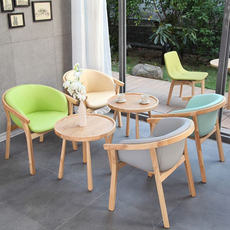 Wood Side Dining Arm Chairs Contemporary Dining Side Arm Chairs