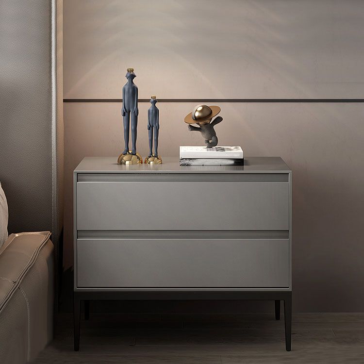 Table de chevet de table à accent moderne armoire au chevet en bois pour chambre à coucher