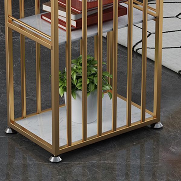 Mesa rectangular para pub, altura de barra, mesa de bar Glam con tapa de piedra