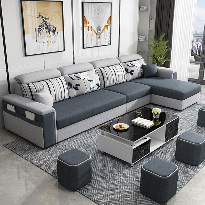 Dunkelgrau abnehmbare Kissen Kissen obere Armsofa/Schnitt mit Schlupf und Lagerung