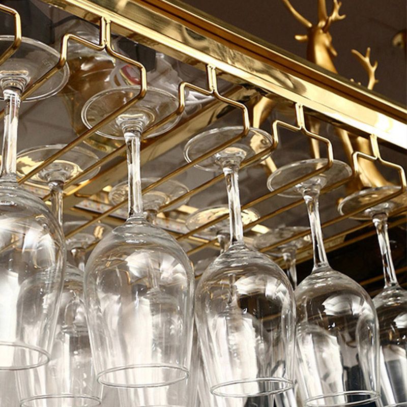 Modern Hanging Wine Rack Holder Stainless Steel Wine Glass Stemware Rack Holder Clearhalo 'furn' 'furn_wine_racks' 'Furniture' 'Kitchen & Dining Furniture' 'Wine Racks' 'wine_racks' 1200x1200_32de388a-2733-4e4a-b1c3-61c2adf432fc