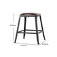 Industrial Footrest Armless Barstool Leather Stackable Coffee Shop Stool Clearhalo 'Bar Furniture' 'Bar Stools' 'bar_stools' 'furn' 'furn_bar_stools' 'Furniture' 'furniture_bar_stools' 'Kitchen & Dining Furniture' 1200x1200_32e021a9-a594-4f65-add3-2beb4a9de520
