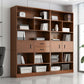 Libreria in legno ingegnerizzato multi -scaffali standard moderno libreria, 9,5 "w x 71,3" h