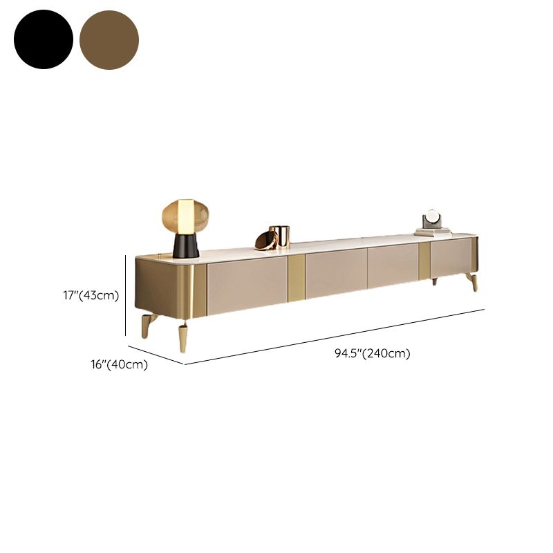 Contemporary TV Stand Console Stone TV Media Console with Drawers Clearhalo 'furn' 'furn_tv_stands_entertainment_centers' 'Furniture' 'Living Room Furniture' 'TV Stands & Entertainment Centers' 'TV Stands & Media Storage Furniture' 'tv_stands_entertainment_centers' 1200x1200_32e6725f-270e-443b-b04f-0428157dfbb1