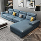 Contemporary Faux Leather Sofa Pillow Back Cushions Sectional Clearhalo 'furn' 'furn_sectionals' 'Furniture' 'furniture_sectionals' 'Living Room Furniture' 'Sectionals' 1200x1200_32e7cf69-da48-480d-b067-3003415a94ae