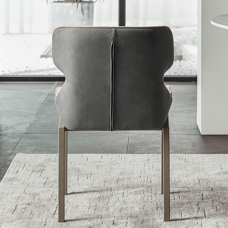 Modern Style Chairs Dining Chairs with Metal Legs for Kitchen Clearhalo 'Dining Chairs' 'Dining Tables & Seating' 'dining_chair' 'furn' 'furn_dining_chair' 'Furniture' 'Kitchen & Dining Furniture' 1200x1200_32e7e41b-2ef3-41b1-b988-3ba4121a7aef