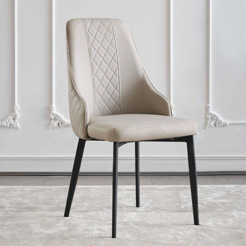 Contemporary Style Parsons Dining Side Chairs Upholstered Armless Dining Chairs Clearhalo ' kitchen&dining_furn' 'Dining Chairs' 'Dining Tables & Seating' 'dining_chair' 'furn' 'furn_dining_chair' 'Furniture' 'furniture_dining_chair' 'Kitchen & Dining Furniture' 'kitchen' 1200x1200_32e874ed-90db-471c-9302-369696842187