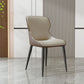 Modern Parsons Side Chair Leather Indoor Dining Chair (Set of 2) Clearhalo 'Dining Chairs' 'Dining Tables & Seating' 'dining_chair' 'furn' 'furn_dining_chair' 'Furniture' 'furniture_dining_chair' 'Kitchen & Dining Furniture' 1200x1200_32e929d4-33e4-4714-9d7f-bb9fb602a1b9