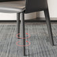 Contemporary Metal Dining Room Chair Leather Dining Chairs for Home Use Clearhalo 'Dining Chairs' 'Dining Tables & Seating' 'dining_chair' 'furn' 'furn_dining_chair' 'Furniture' 'Kitchen & Dining Furniture' 1200x1200_32eab096-5c65-4399-9fcc-462d8153893c