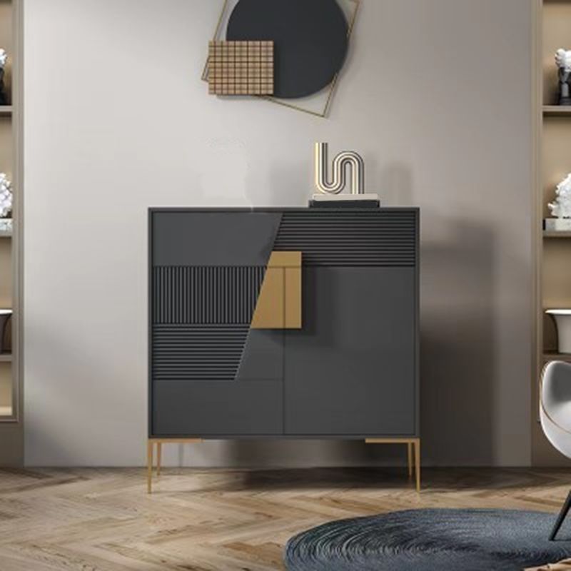 41.34"H Sideboard Glam Style Dining Server for Kitchen and Living Room Clearhalo 'buffet_sideboard' 'Buffets & Sideboards' 'furn' 'furn_buffet_sideboard' 'Furniture' 'Kitchen & Dining Furniture' 1200x1200_32eadb54-64ae-491e-9166-4b1c58497224