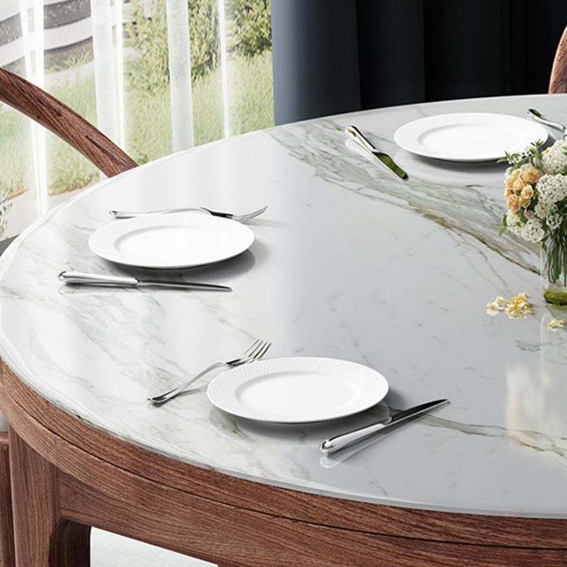 Modern Stone Furniture 1/5/7 Pcs Standard Height Dining Sets with Self Storing Leaves Clearhalo 'Dining Room Sets' 'Dining Tables & Seating' 'dining_room_set' 'furn' 'furn_dining_room_set' 'Furniture' 'Kitchen & Dining Furniture' 1200x1200_32ec2c05-fb68-4ab8-a5c6-d92e74fd7ea1