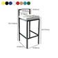 Black Iron Low Back Barstool Industrial Restaurant Tall Stool with Square Seat Clearhalo 'Bar Furniture' 'Bar Stools' 'bar_stools' 'furn' 'furn_bar_stools' 'furniture_bar_stools' 'Kitchen & Dining Furniture' 'kitchen&dining_furn' 'kitchen' 'kitchen_furn' Furniture' 1200x1200_32ece7cf-829c-41fd-a28c-2bb00782f12d