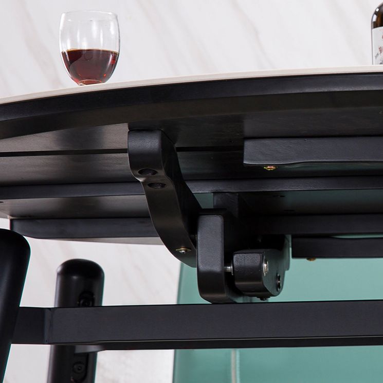 Modern Extendable Dining Furniture Set 1/2/7/9 Pieces Round Dining Table Set