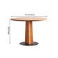 Solid Wood Round Dining Table Simplicity Dining Table with Pedestal Casual Clearhalo ' dining_table' 'Dining Tables & Seating' 'Dining Tables' 'furn' 'furn_dining_table' 'Furniture' 'furniture_dining_table' 'Kitchen & Dining Furniture' 'kitchen&dining_furn' 'kitchen' 'kitchen_dining_table' 1200x1200_32ed9379-fa9c-424e-b9e7-d28c98a9d80e