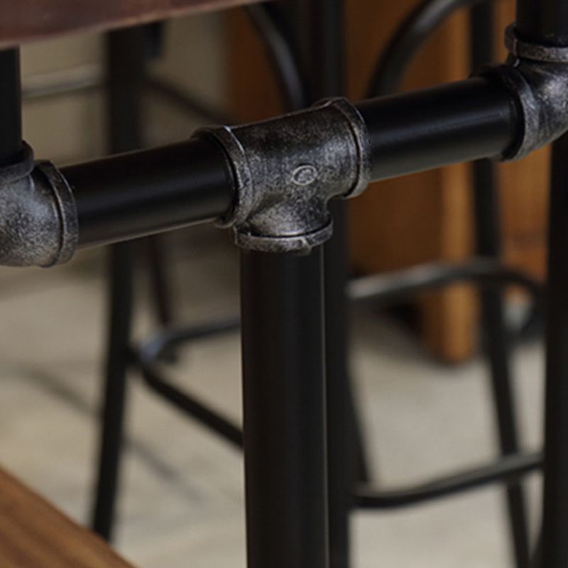 Solid Wood Counter Height Table Rectangle Bar Height Pub Table Clearhalo 'Bar Furniture' 'Bar Tables' 'bar_tables' 'furn' 'furn_bar_tables' 'Furniture' 'Kitchen & Dining Furniture' 1200x1200_32f0689a-3f4e-47a1-a023-bb5d289b384d