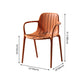 Contemporary Plastic Dining Arm Chair Windsor Back Side Chair for Home Use Clearhalo ' kitchen&dining_furn' 'Dining Chairs' 'Dining Tables & Seating' 'dining_chair' 'furn' 'furn_dining_chair' 'Furniture' 'furniture_dining_chair' 'Kitchen & Dining Furniture' 'kitchen' 1200x1200_32f0ddb5-989f-4a83-8d3a-38e379394c3d