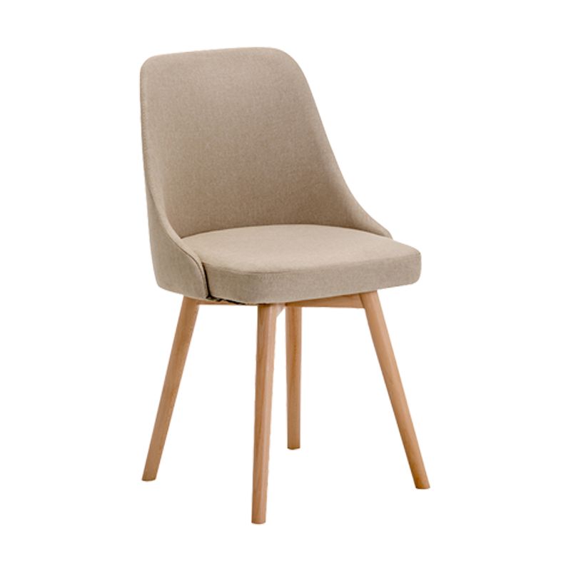 Fabric Dining Side Chair Glam Style Indoor Parsons Armless Chair of 17'' Wide Clearhalo ' kitchen&dining_furn' 'Dining Chairs' 'Dining Tables & Seating' 'dining_chair' 'Furniture' 'furniture_dining_chair' 'Kitchen & Dining Furniture' 'kitchen' 1200x1200_32f450a8-b8a5-42b2-ab4e-7a35e9c0b5d9
