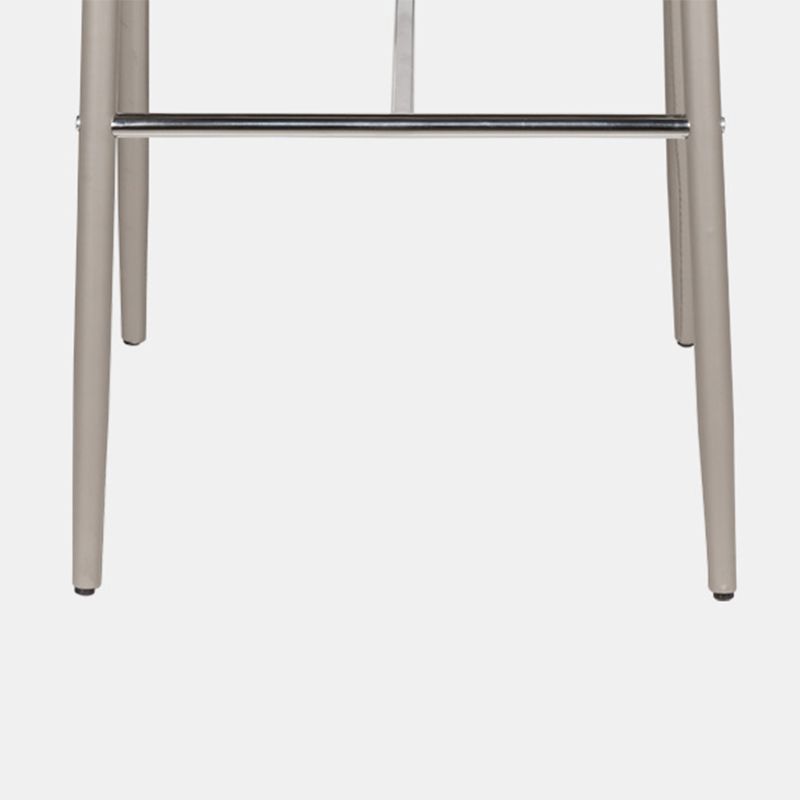 Sgabelli da bar in pelle con finto.