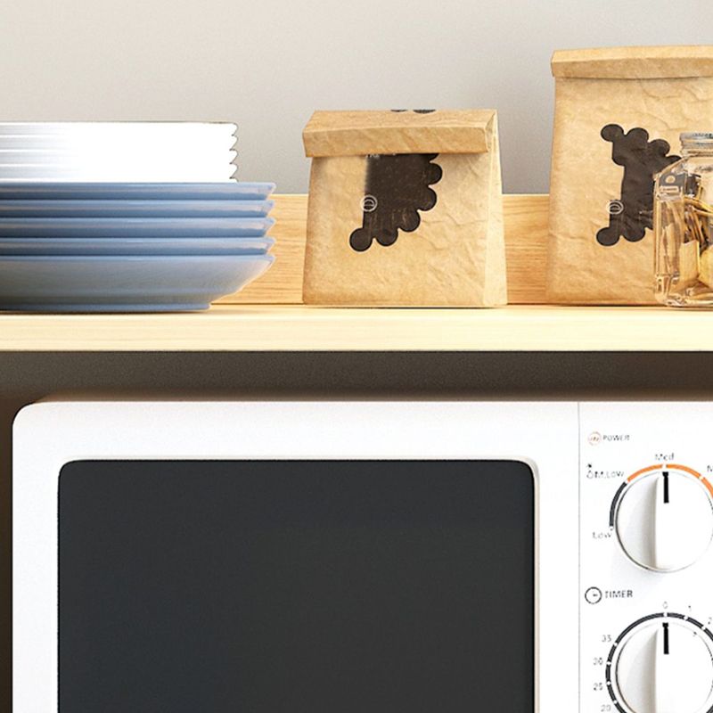 Modern Style Dining Server Engineered Wood Server with Open Storage Clearhalo 'buffet_sideboard' 'Buffets & Sideboards' 'furn' 'furn_buffet_sideboard' 'Furniture' 'Kitchen & Dining Furniture' 1200x1200_32f50da7-3952-49a6-9dbe-f6ef89858add