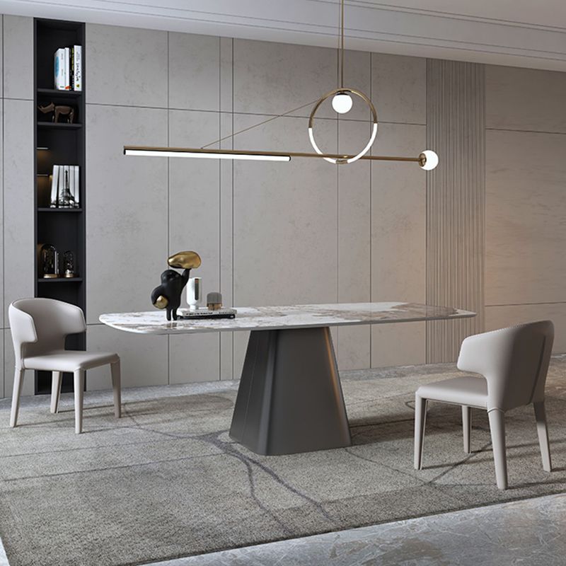 Chaises de salle à manger en faux cuir de cuisine