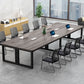 Industrial Style Home Writing Desk Office Conference Table Artificial Wood Desk Clearhalo 'Furniture' 'furniture_office_desk' 'Office Desks' 'Office Furniture' 'office_desk' 1200x1200_3301a479-a3b7-408d-a1ae-df40a41c7d9e