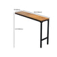 Set tavolo da bar rettangolare industriale Set tavolo da bar in legno marrone da 1/2/7 pezzi