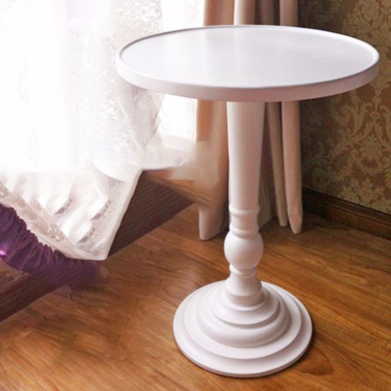 Nordic Corner Table Wood Pedestal Side Table for Living Room Clearhalo 'Coffee & Accent Tables' 'End & Side Tables' 'end_side_tables' 'furn' 'furn_end_side_tables' 'Furniture' 'Living Room Furniture' 1200x1200_33043254-677a-4a74-a5e1-33fdcc6e62a2