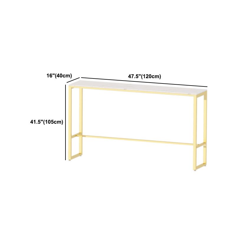 Glam Bar Table Set 1/5/9 Pieces Rectangle Stone Counter Table with Stools for Living Room Clearhalo 'Bar Furniture' 'furn' 'furn_home_bar_bar_sets' 'Furniture' 'Home Bars & Bar Sets' 'home_bar_bar_sets' 'Kitchen & Dining Furniture' 1200x1200_33052f77-f7ac-4a38-abf1-5539a87df31f