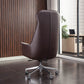 Modern Faux Leather Executive Chair High Back Armless Swivel Chair Clearhalo 'furn' 'furn_office_chair' 'Furniture' 'Office Chairs' 'Office Furniture' 'office_chair' 1200x1200_3305d43d-203d-4522-8f4d-384bed4172b5