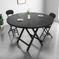 Standard Wooden Too Dining Table Set with Black Metallic Legs for Dining Furniture Clearhalo 'Dining Room Sets' 'Dining Tables & Seating' 'dining_room_set' 'furn' 'furn_dining_room_set' 'Furniture' 'furniture_dining_room_set' 'Kitchen & Dining Furniture' 'kitchen&dining_furn' 'kitchen' 1200x1200_33094645-a06a-4976-bd72-a96ccc650995