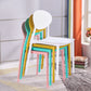 Contemporary Stackable Side Chair Plastic Open Back Dining Chair Clearhalo 'Dining Chairs' 'Dining Tables & Seating' 'dining_chair' 'furn' 'furn_dining_chair' 'Furniture' 'furniture_dining_chair' 'Kitchen & Dining Furniture' 1200x1200_330b52bd-9267-472c-a5b2-803a34f340a9
