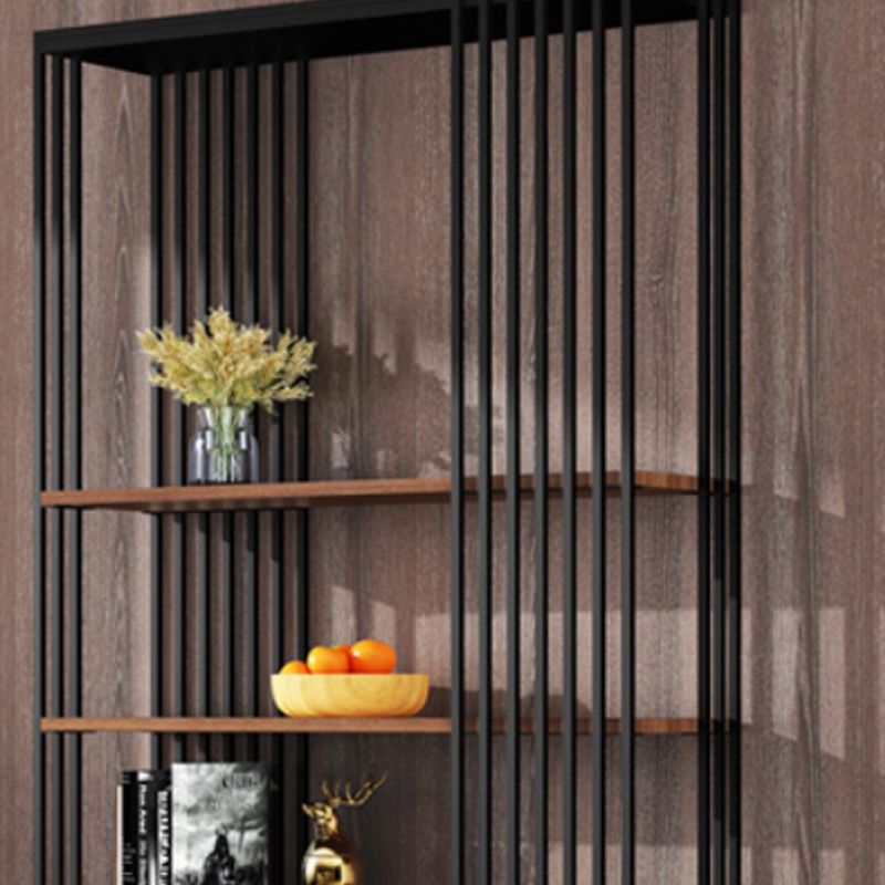 4-Shelf Metal Standard Bookcase Industrial Bookcase for Home Office Clearhalo 'Bookcases' 'furn' 'furn_bookcases' 'Furniture' 'furniture_bookcases' 'kitchen' 'kitchen_bookcases' 'Living Room Furniture' 'Office Furniture' 1200x1200_330bb1c9-8ffc-40c9-bf29-c7afb9a81742