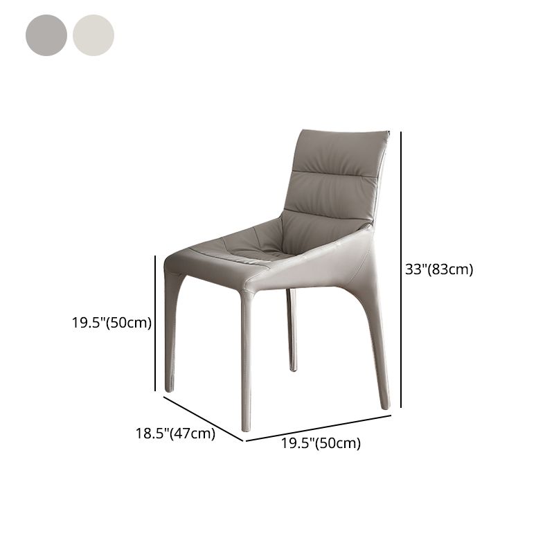 Contemporary Style Dining Chairs Armless Chairs for Kitchen with Metal Legs Clearhalo ' kitchen&dining_furn' 'Dining Chairs' 'Dining Tables & Seating' 'dining_chair' 'furn' 'furn_dining_chair' 'Furniture' 'furniture_dining_chair' 'Kitchen & Dining Furniture' 'kitchen' 1200x1200_330d332e-d08d-4eb2-86b7-58f076d7a278