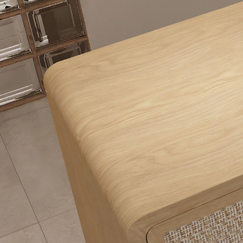 Contemporary Style Wood Rectangle Patio Bar Table for Living Room Clearhalo 'Bar Furniture' 'Bar Tables' 'bar_tables' 'furn' 'furn_bar_tables' 'Furniture' 'Kitchen & Dining Furniture' 1200x1200_331071a8-6879-4b30-b5f2-e1b9c2600428