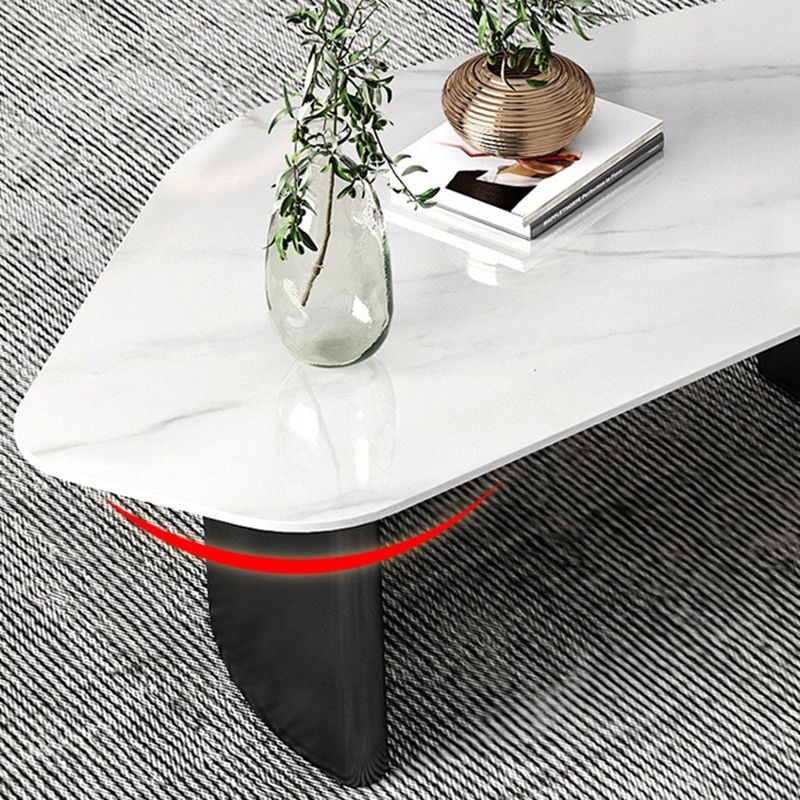 2 - Drawer Irregular Slate Coffee Table 15.7" H 1 Single Coffee Cocktail Table Clearhalo 'Coffee & Accent Tables' 'Coffee Tables' 'coffee_tables' 'furn' 'furn_coffee_tables' 'Furniture' 'Living Room Furniture' 1200x1200_3313c86d-3a78-42a5-b266-e8c05ed597d1