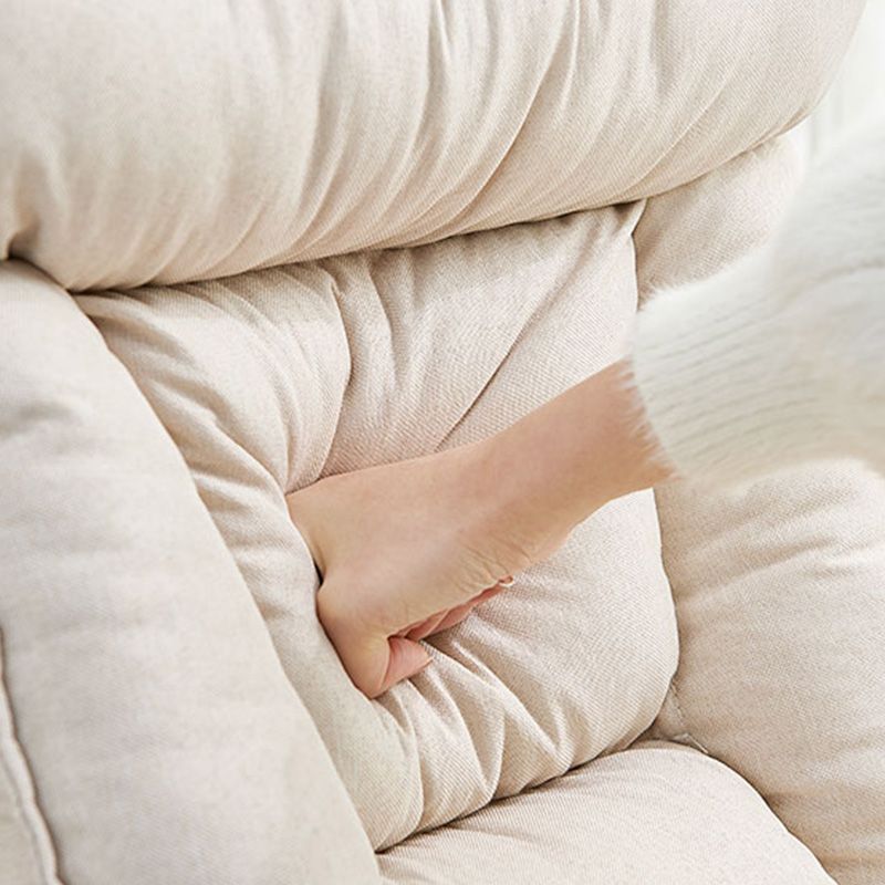 Moderno 22,83 "largo*22,83" profondo*23,62 "sedia da lino parsons con biscotto